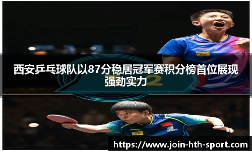 西安乒乓球队以87分稳居冠军赛积分榜首位展现强劲实力